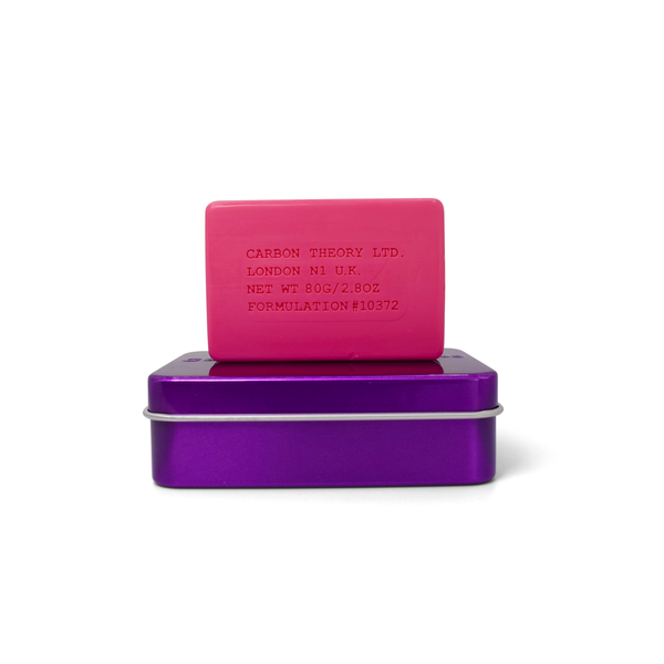 Carbon Theory VaPOREize Niacinamide Cleansing Bar & Travel Tin