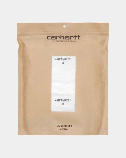 Carhartt Work In Progress Carhartt WIP A-Shirt (2 Pack) | White + White