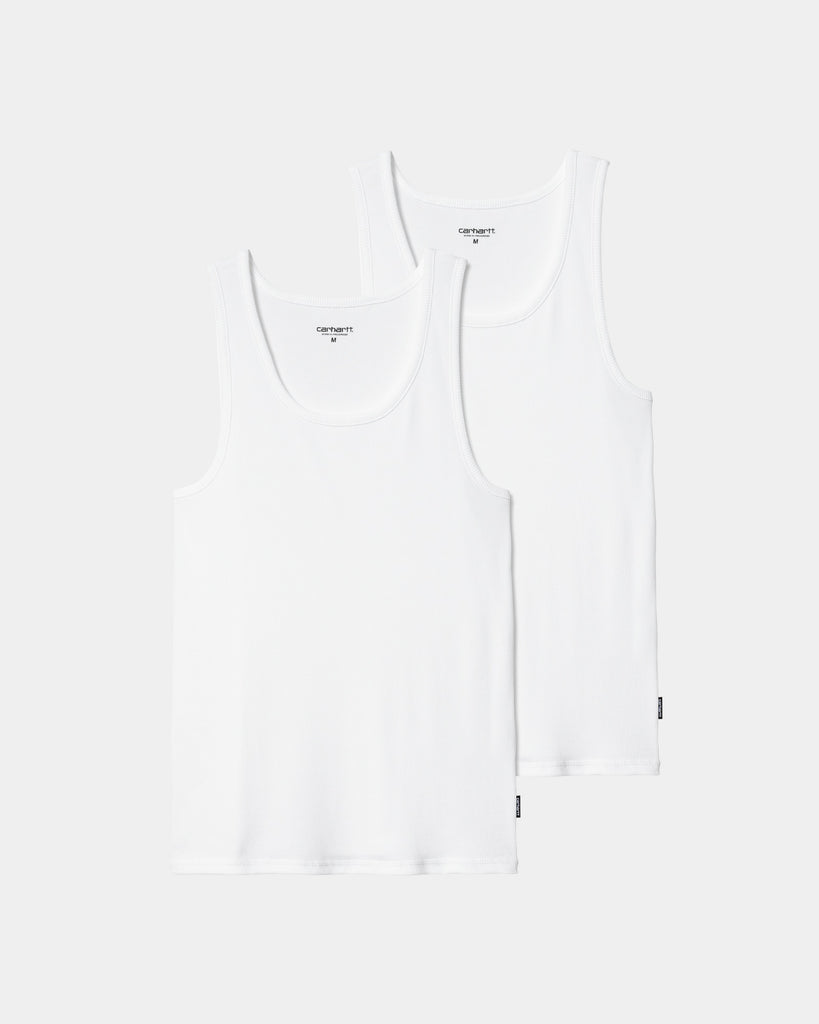 carhartt work in progress Carhartt WIP A-Shirt (2 Pack) | White + White