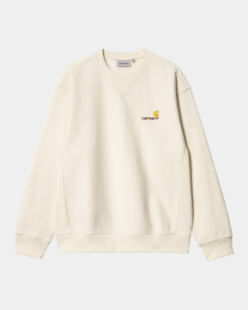 carhartt work in progress Carhartt WIP American Script Sweatshirt | Natural