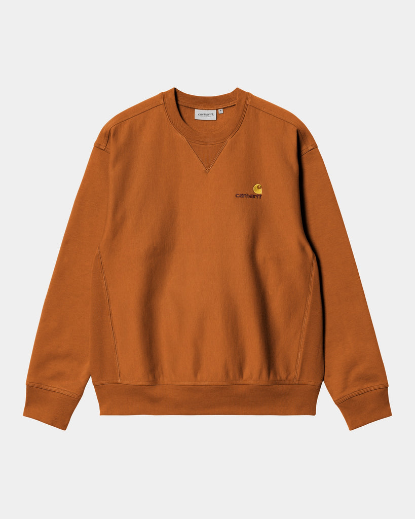 carhartt work in progress Carhartt WIP American Script Sweatshirt | Sienna
