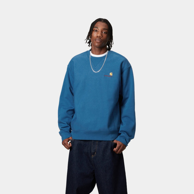 Carhartt Work In Progress Carhartt WIP American Script Sweatshirt | Sodalite