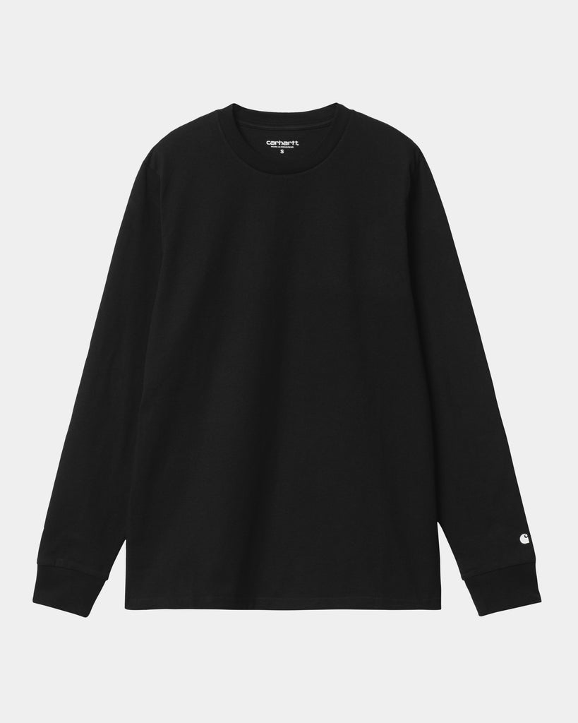 carhartt work in progress Carhartt WIP Base Long Sleeve T-Shirt | Black