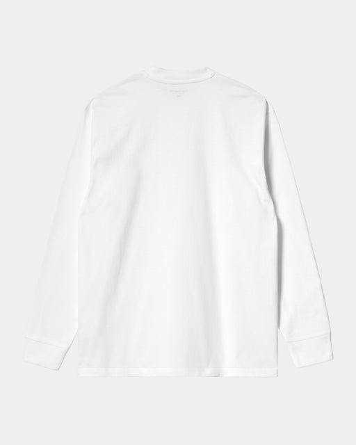 Carhartt Work In Progress Carhartt WIP Base Long SleeveT-Shirt | White / Black