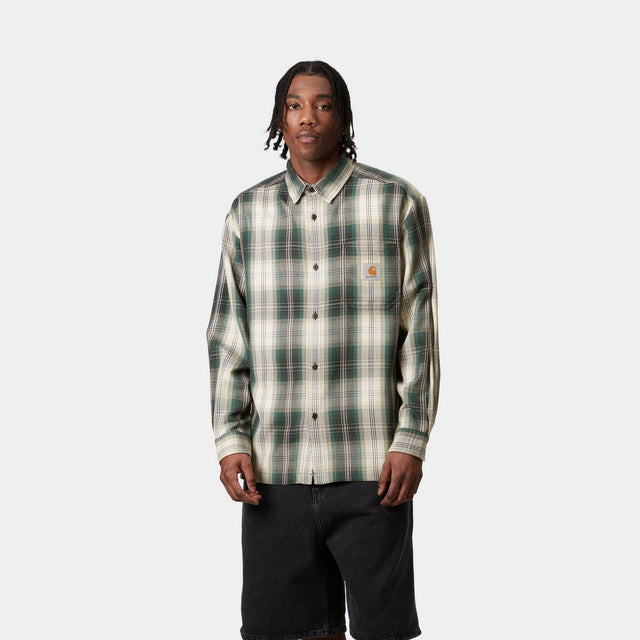 Carhartt Work In Progress Carhartt WIP Blanton Check Shirt | Malachite