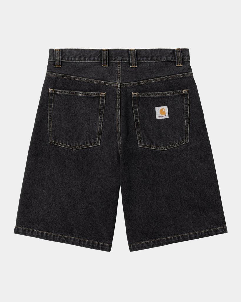 carhartt work in progress Carhartt WIP Brandon Short | Black (stone washed)