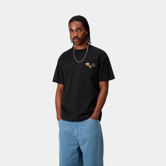 Carhartt Work In Progress Carhartt WIP Button T-Shirt | Black