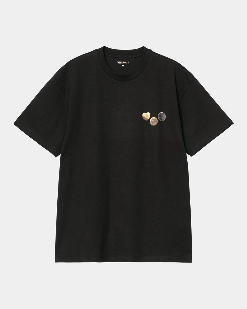 carhartt work in progress Carhartt WIP Button T-Shirt | Black