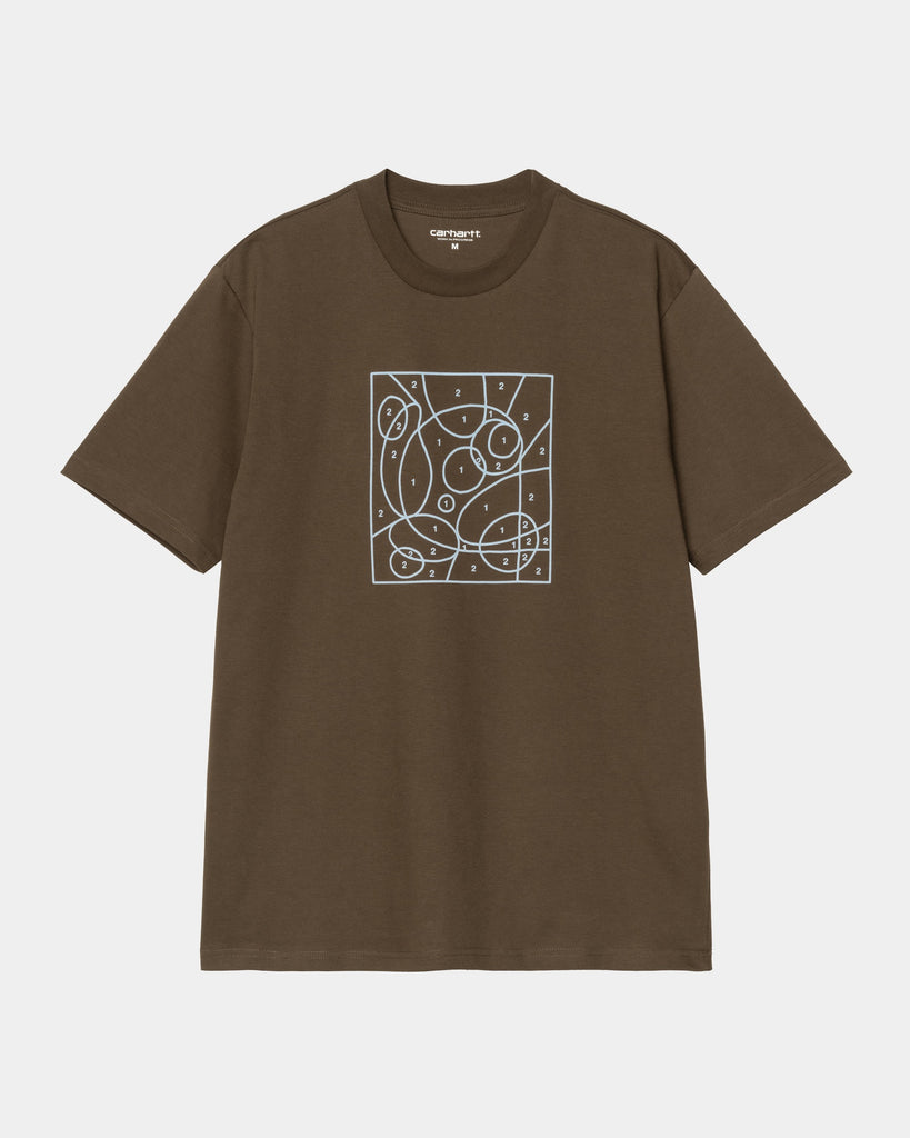 carhartt work in progress Carhartt WIP By The Numbers T-Shirt | Liberica / Air Sky