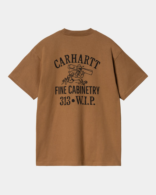Carhartt Work In Progress Carhartt WIP Cabinetry T-Shirt | Hamilton Brown / Black