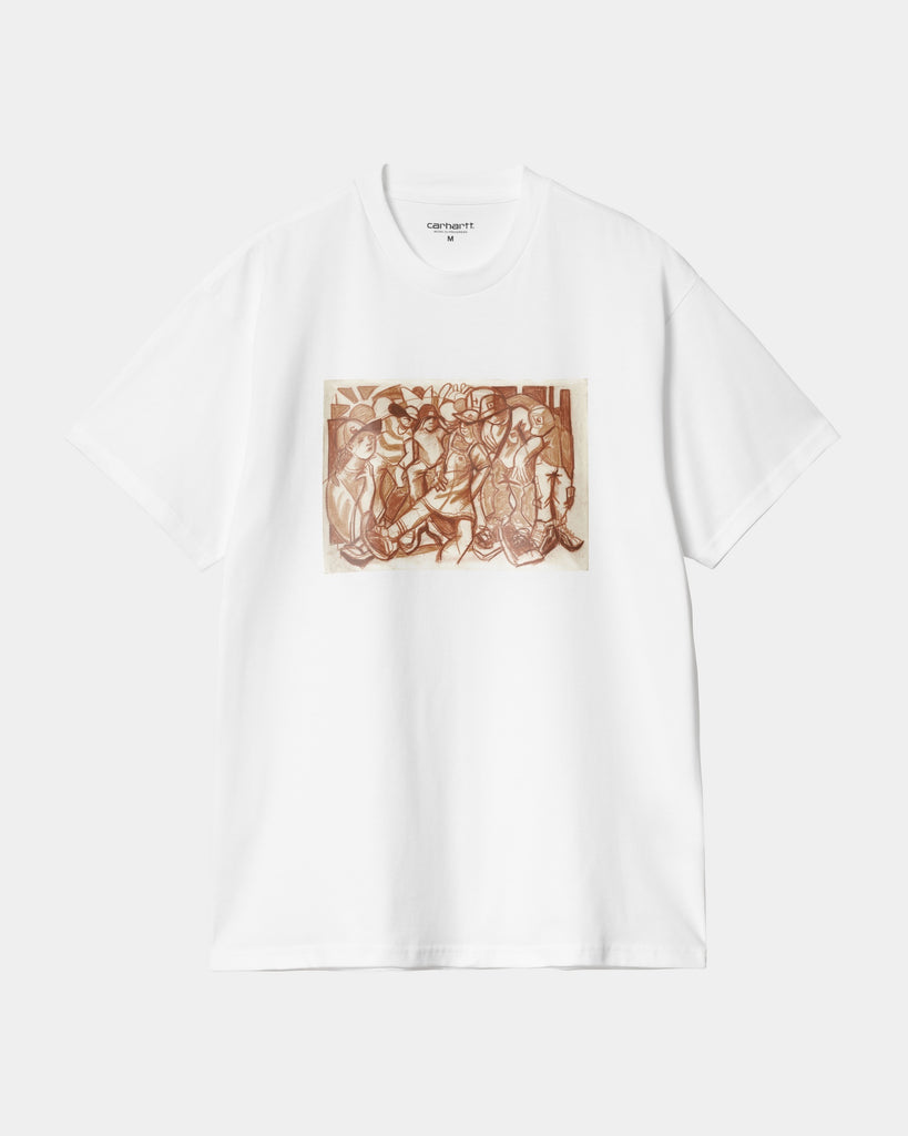 carhartt work in progress Carhartt WIP Cai Arfon Bellis T-Shirt | White
