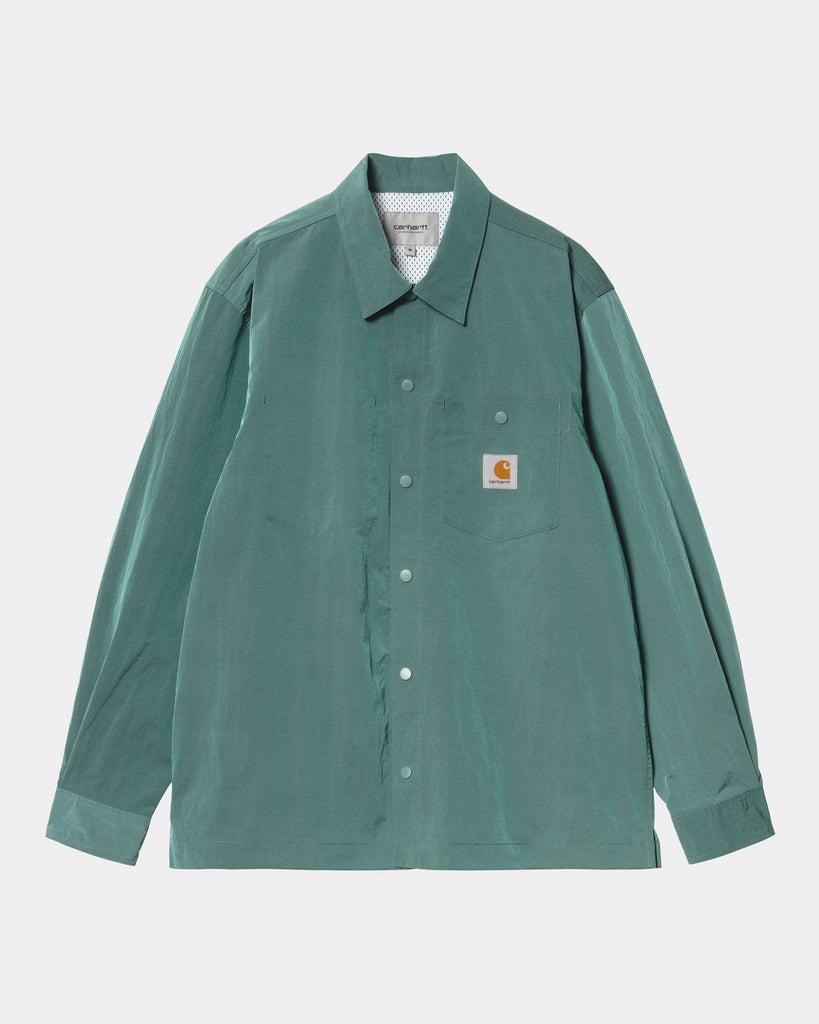 carhartt work in progress Carhartt WIP Canby Shirt Jac | Silver Pine / White