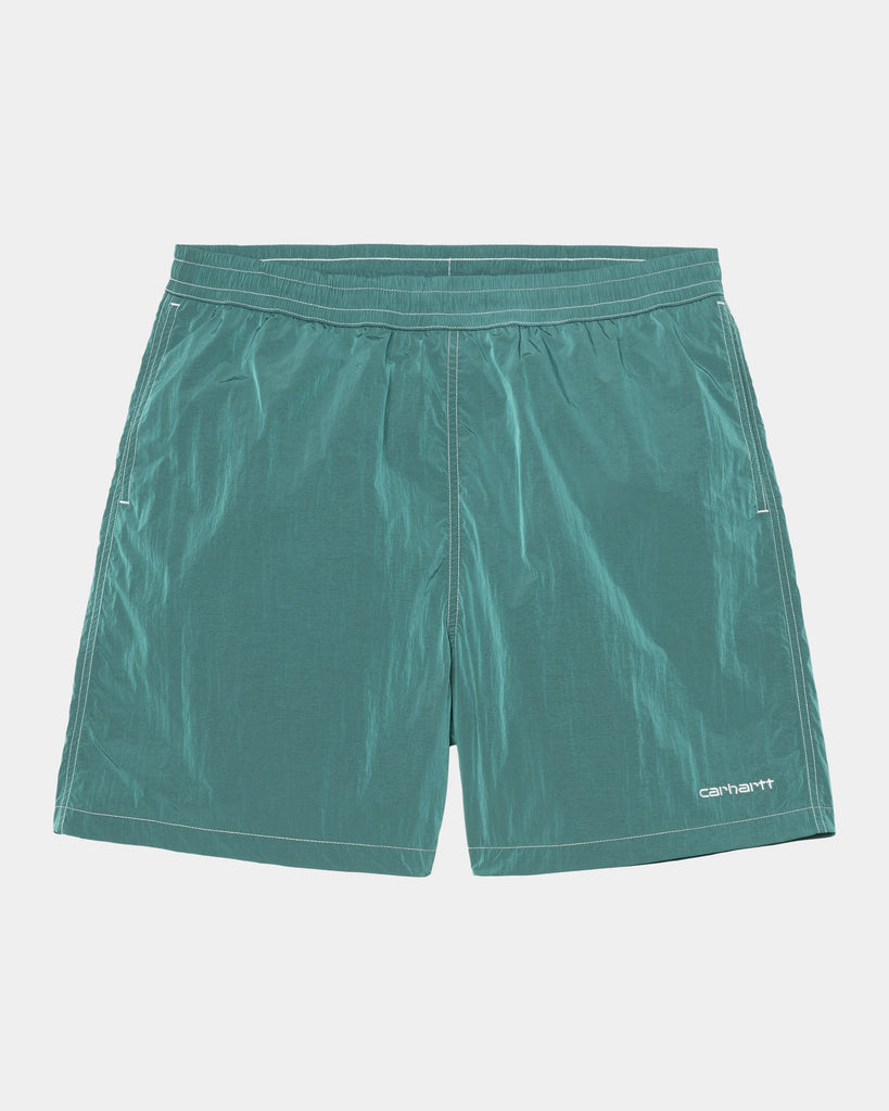 carhartt work in progress Carhartt WIP Canby Swim Trunks | Rainforest / White