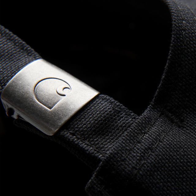 Carhartt Work In Progress Carhartt WIP Canvas Script Cap | Black