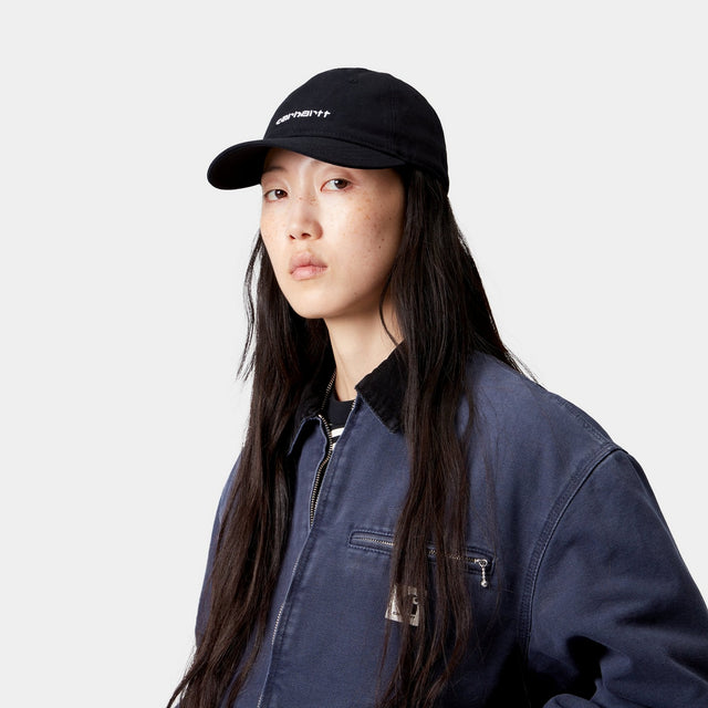 Carhartt Work In Progress Carhartt WIP Canvas Script Cap | Black