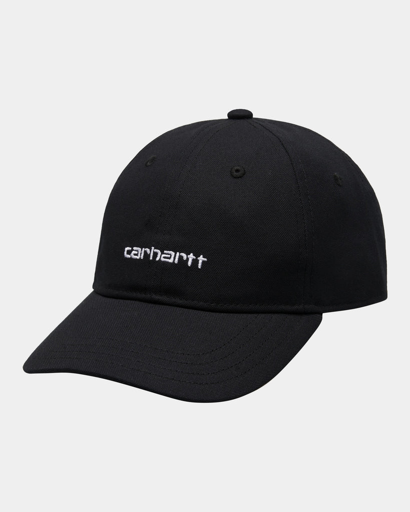 carhartt work in progress Carhartt WIP Canvas Script Cap | Black