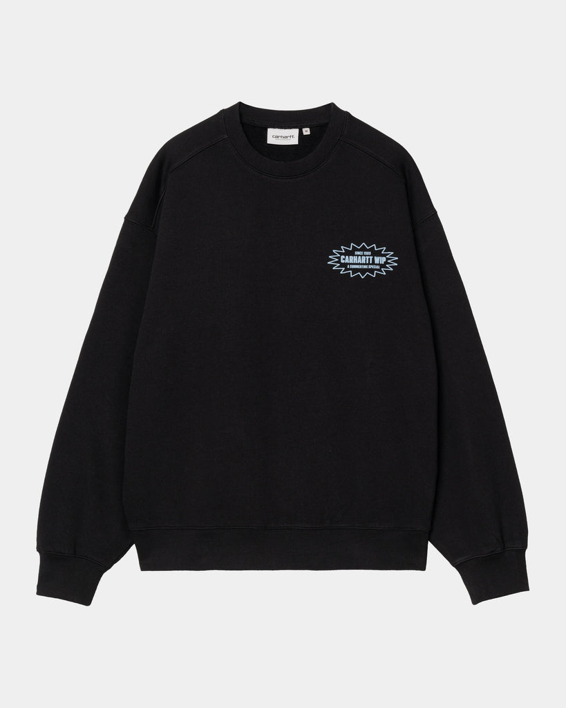 carhartt work in progress Carhartt WIP Catalogue Sweatshirt | Black / Bluebird