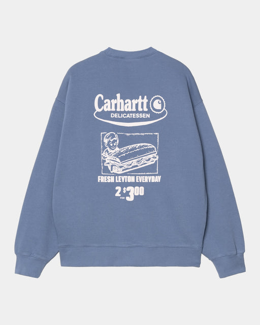 Carhartt Work In Progress Carhartt WIP Catalogue Sweatshirt | Blue Iris / Air Pink