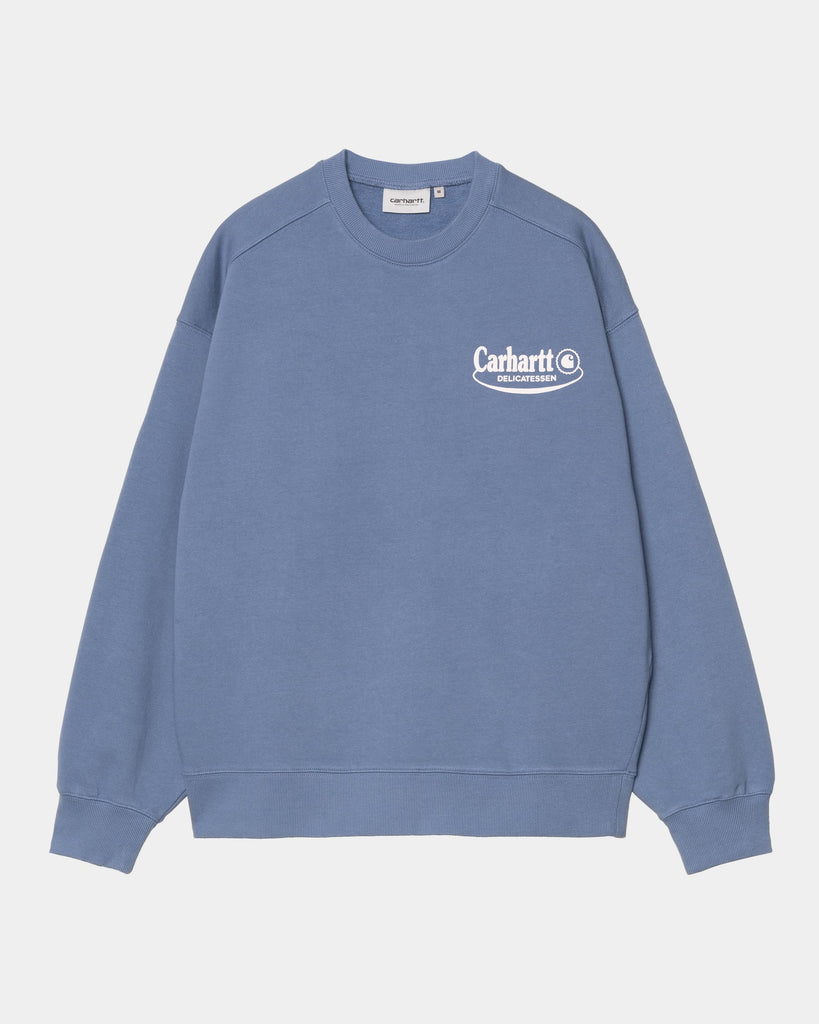 carhartt work in progress Carhartt WIP Catalogue Sweatshirt | Blue Iris / Air Pink