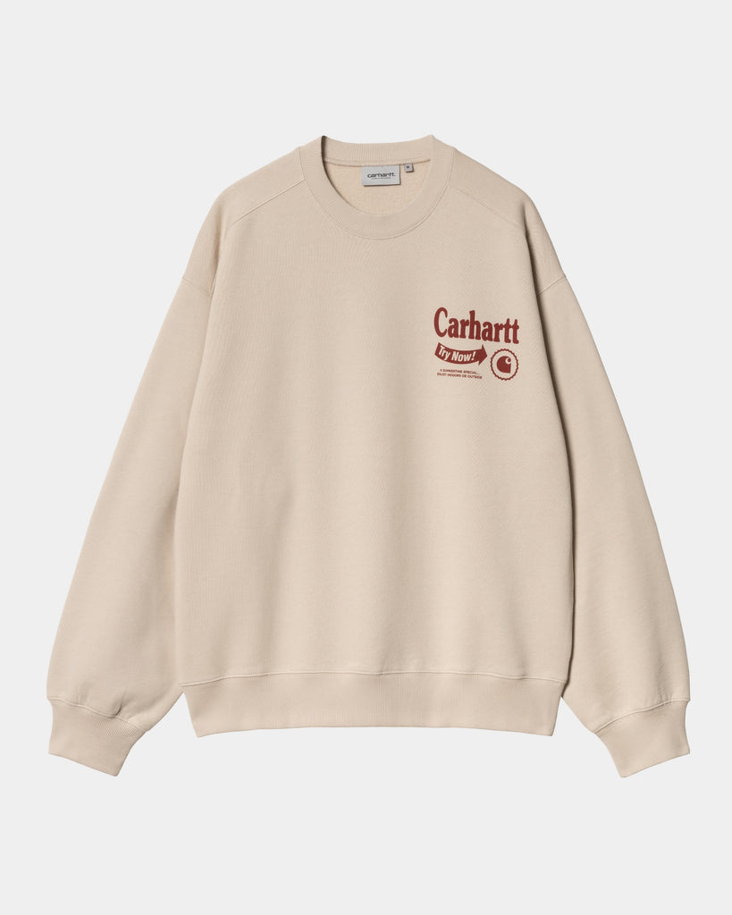 carhartt work in progress Carhartt WIP Catalogue Sweatshirt | Fleur De Sel / Desire