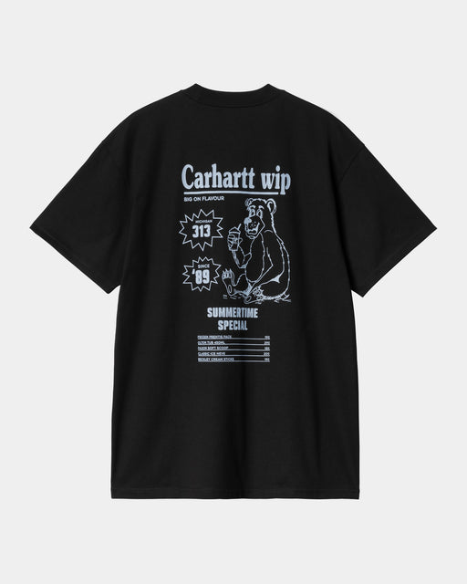 Carhartt Work In Progress Carhartt WIP Catalogue T-Shirt | Black / Bluebird
