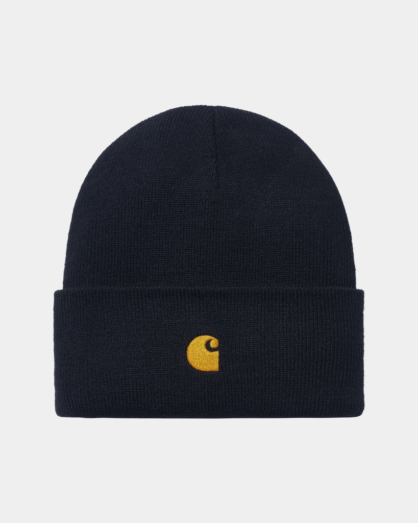 carhartt work in progress Carhartt WIP Chase Beanie | Dark Navy