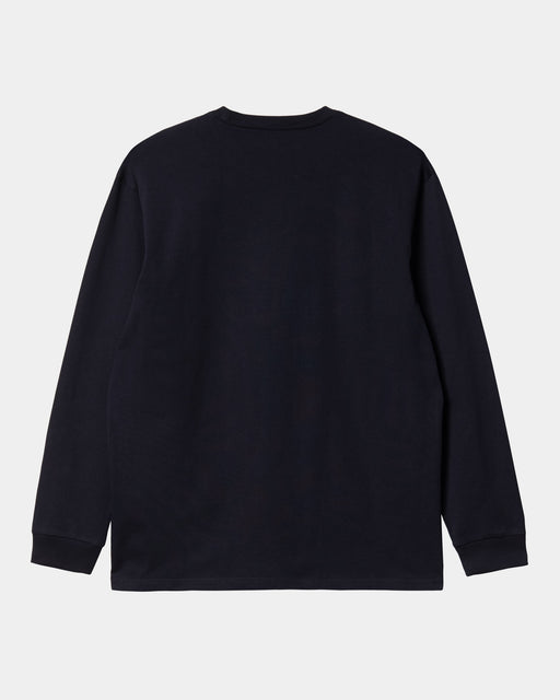 Carhartt Work In Progress Carhartt WIP Chase Long Sleeve T-Shirt | Dark Navy