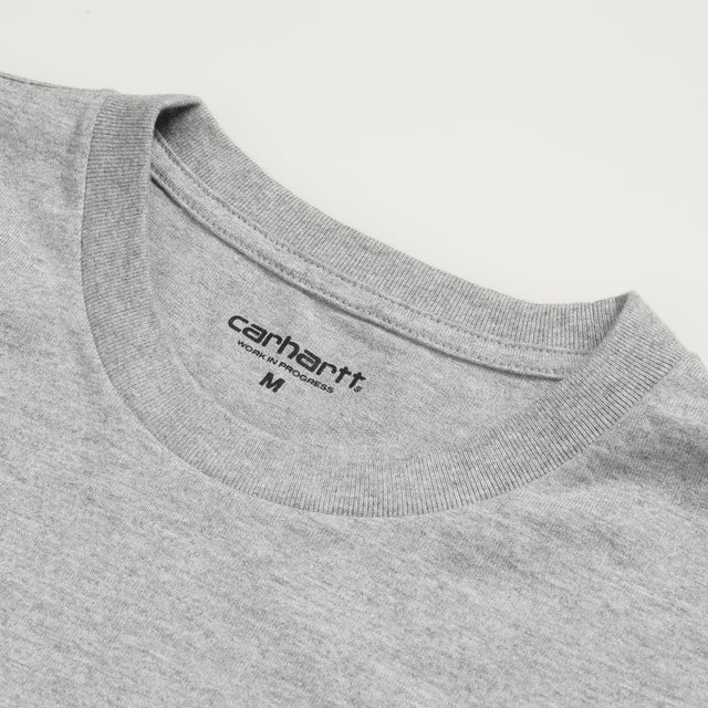 Carhartt Work In Progress Carhartt WIP Chase Long Sleeve T-Shirt | Grey Heather