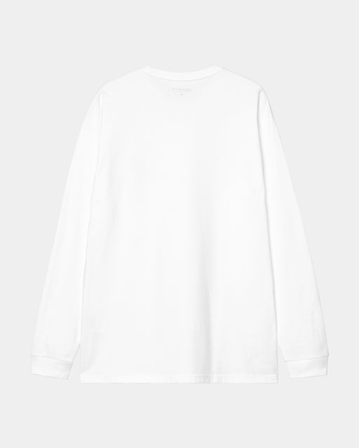 Carhartt Work In Progress Carhartt WIP Chase Long Sleeve T-Shirt | White