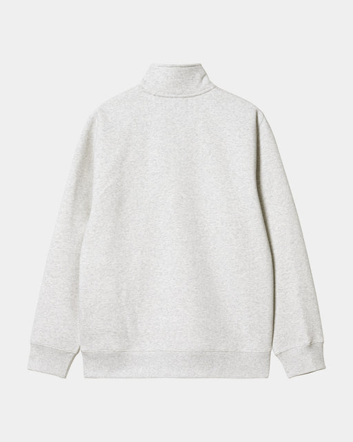 Carhartt Work In Progress Carhartt WIP Chase Neck Zip Sweatshirt | Ash Heather