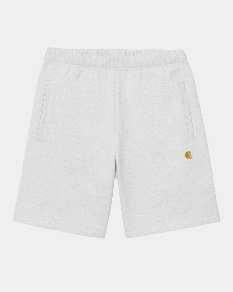 carhartt work in progress Carhartt WIP Chase Sweat Short | Ash Heather