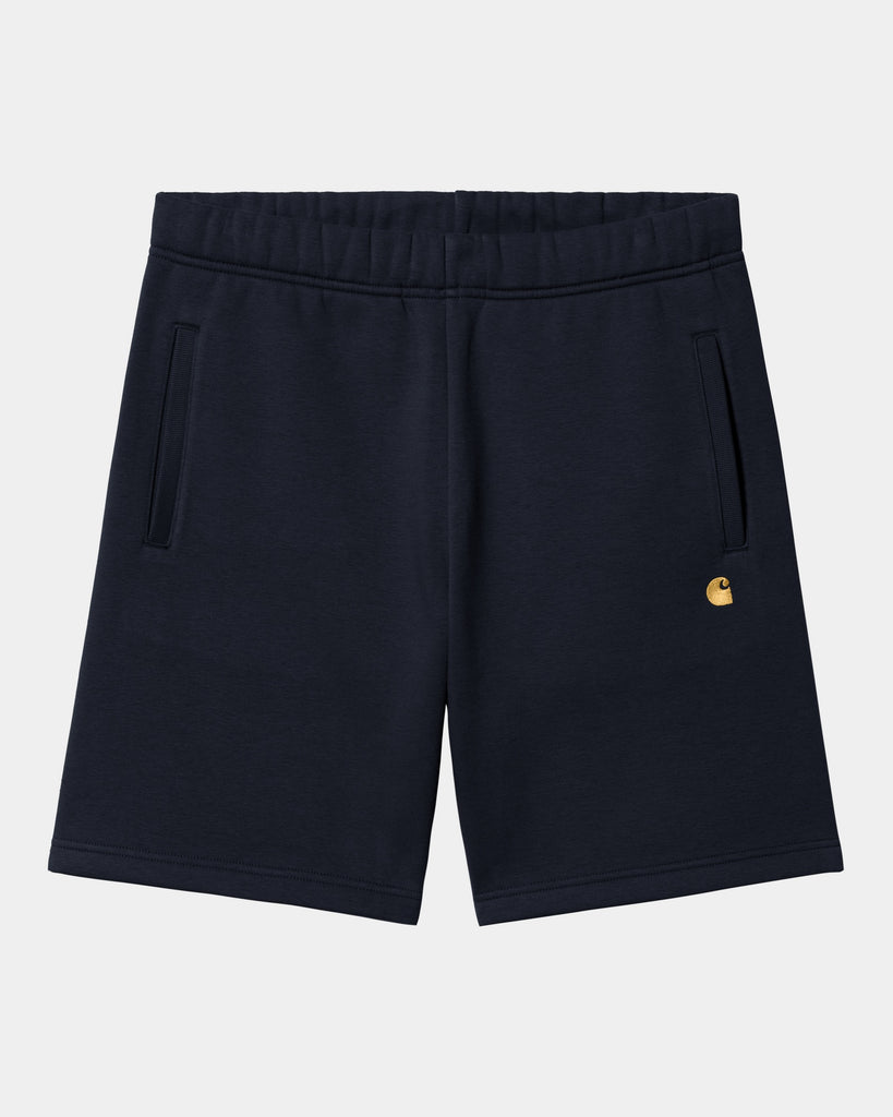 carhartt work in progress Carhartt WIP Chase Sweat Short | Dark Navy