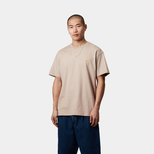 Carhartt Work In Progress Carhartt WIP Chase T-Shirt | Dusky Beige