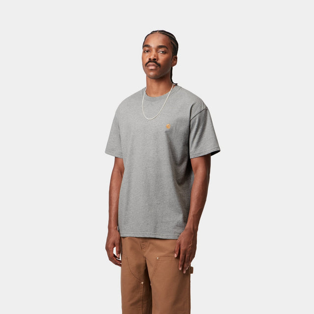Carhartt Work In Progress Carhartt WIP Chase T-Shirt | Grey Heather