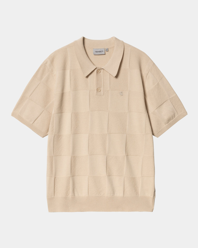 carhartt work in progress Carhartt WIP Checker Polo | Fleur De Sel carhartt work in progress Carhartt WIP Checker Polo | Fleur De Sel