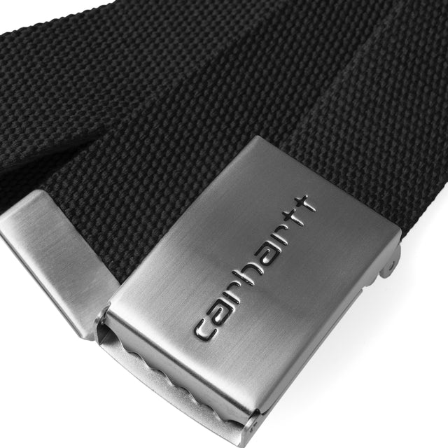 Carhartt Work In Progress Carhartt WIP Clip Belt Chrome | Black