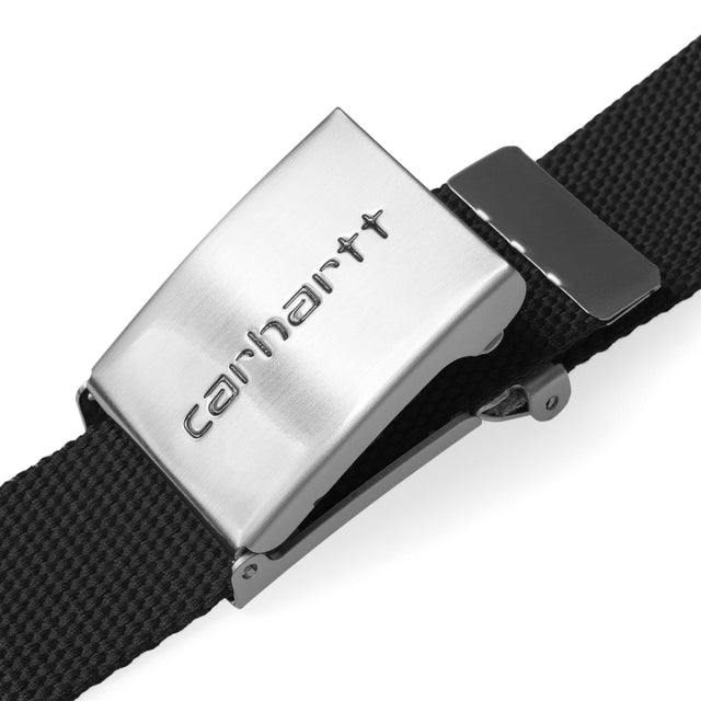 Carhartt Work In Progress Carhartt WIP Clip Belt Chrome | Black