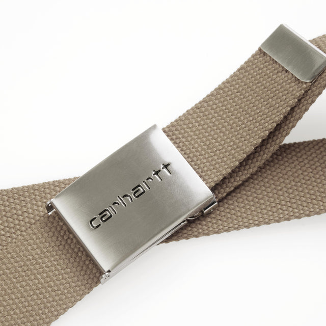 Carhartt Work In Progress Carhartt WIP Clip Belt Chrome | Leather