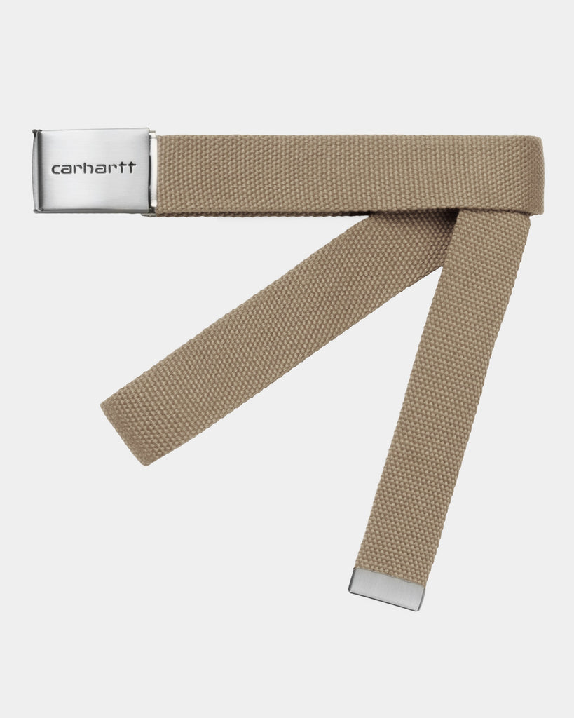 carhartt work in progress Carhartt WIP Clip Belt Chrome | Leather