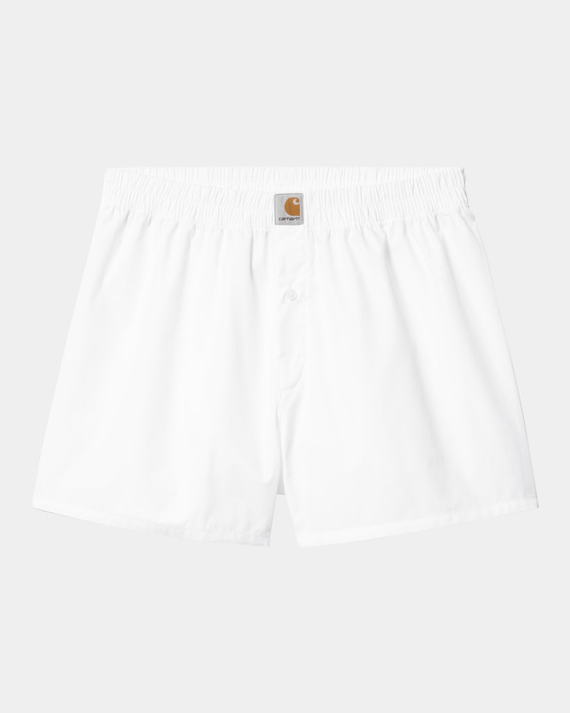 carhartt work in progress Carhartt WIP Cotton Boxer | White