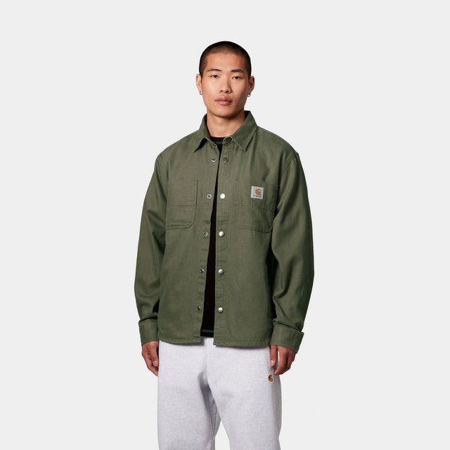 Carhartt Work In Progress Carhartt WIP Crawford Shirt Jac | Dollar Green