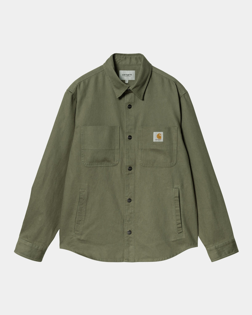 carhartt work in progress Carhartt WIP Crawford Shirt Jac | Dollar Green