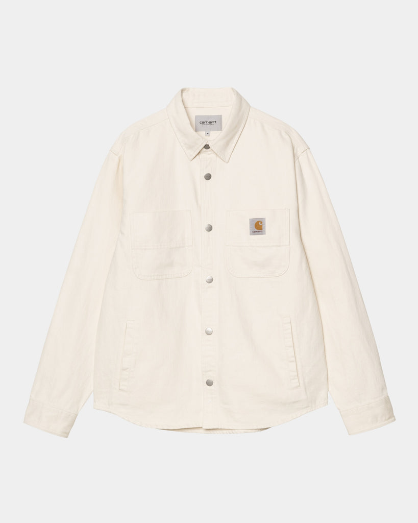 carhartt work in progress Carhartt WIP Crawford Shirt Jac | Natural