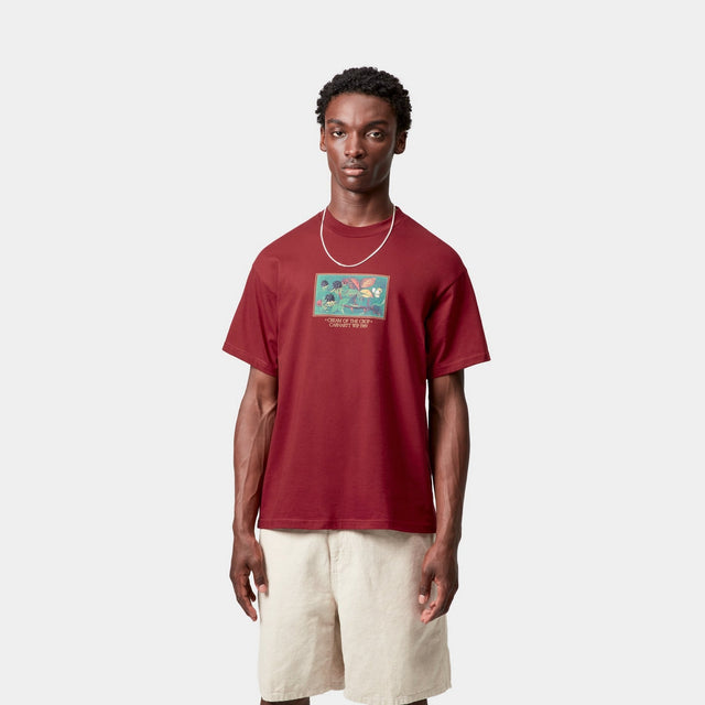 Carhartt Work In Progress Carhartt WIP Cream Of The Crop T-Shirt | Scarlet