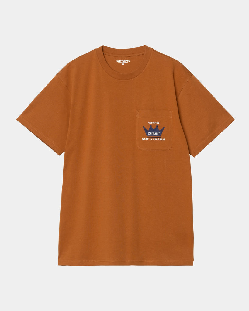 carhartt work in progress Carhartt WIP Crown Pocket T-Shirt | Sienna