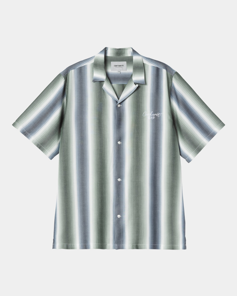 carhartt work in progress Carhartt WIP Dashner Stripe Shirt | Park / White