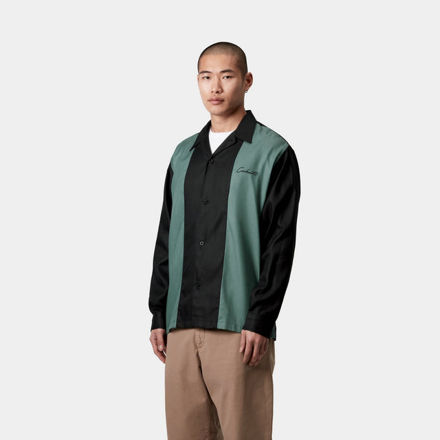 Carhartt Work In Progress Carhartt WIP Delaney Shirt | Black / Silver Pine