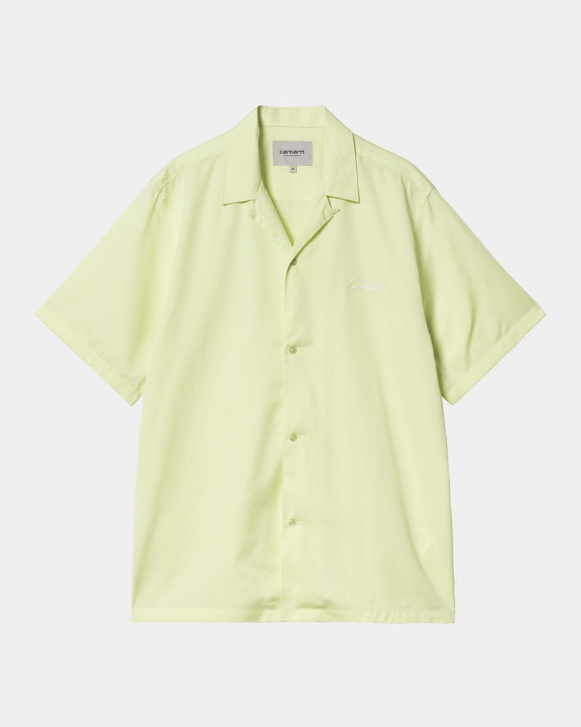 carhartt work in progress Carhartt WIP Delray Shirt | Air Green / White