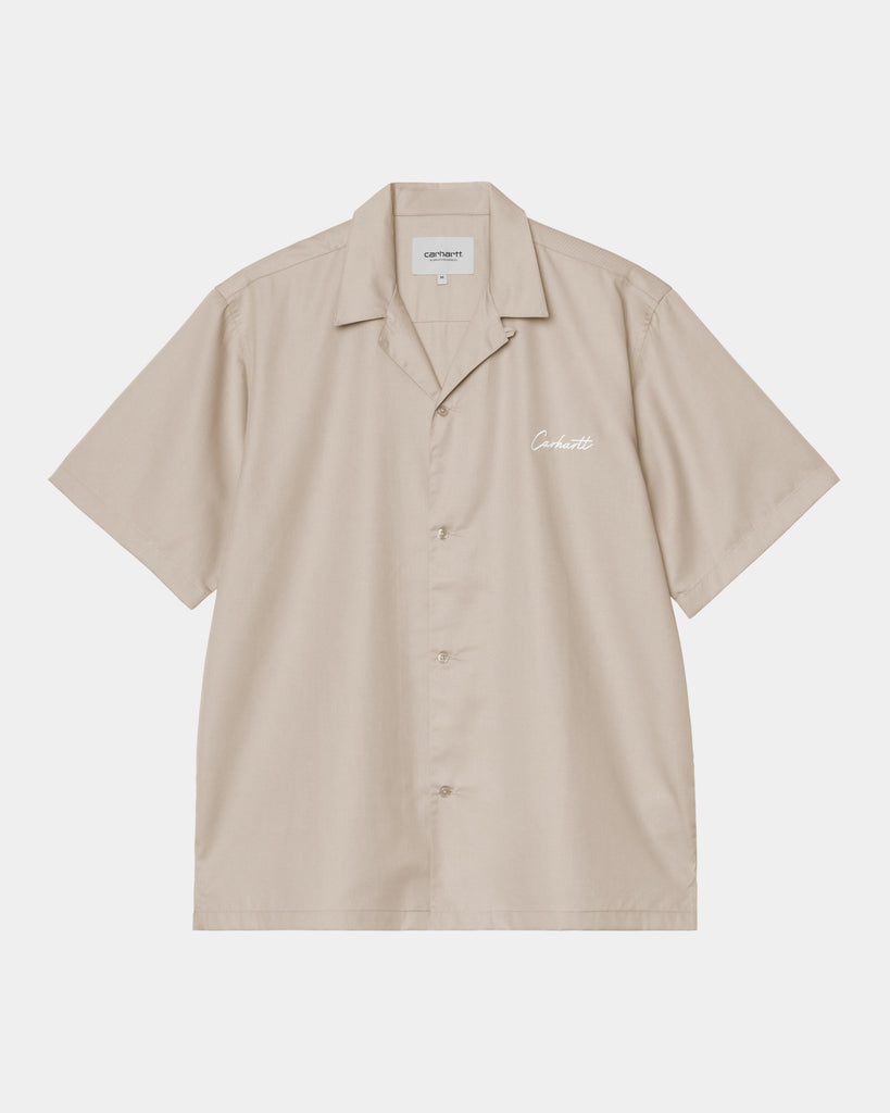 carhartt work in progress Carhartt WIP Delray Shirt | Fleur de Sel / White