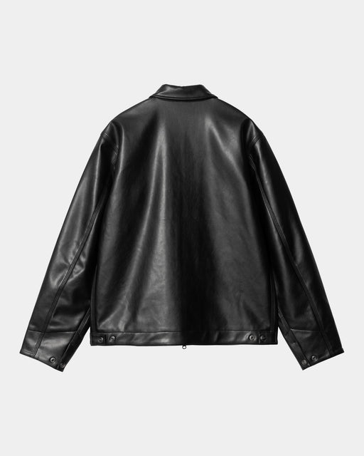 Carhartt Work In Progress Carhartt WIP Detroit Jacket - PU Leather | Black